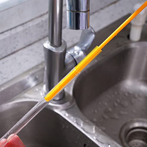 Silicone Straw Brush 4 Pack (4 Count)