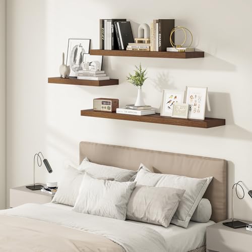 Deep Floating Shelves 36x12” Set of 2 (2 Count)