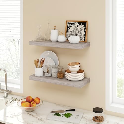 24 Inch Floating Shelves (2 Count)