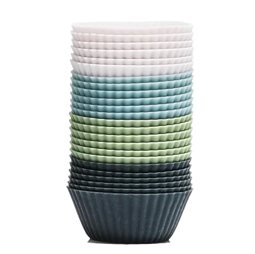 Reusable Mini Silicone Baking Cup (24 Count)