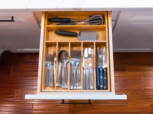 Bamboo Kitchen Drawer Organizer