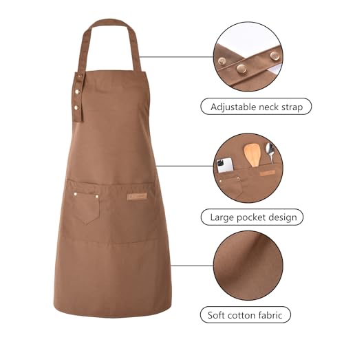 Art Aprons for Women Painting Pottery Baking