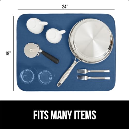 Ultra Absorbent Microfiber Dish Drying Mat