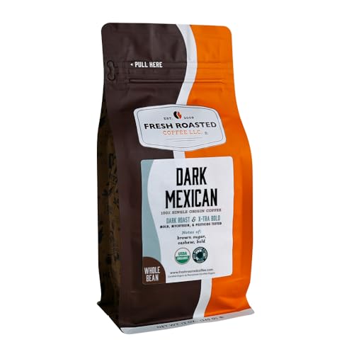 Organic Dark Mexican Whole Bean Coffee (12 Ounce)