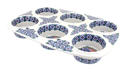 Blue Rose Polish Pottery (4 Fl Oz)