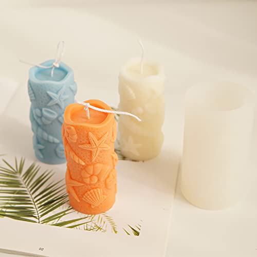 Shell Cylinder Silicone Molds for Resin