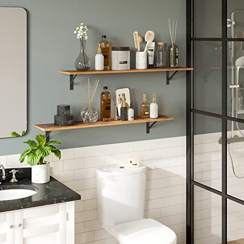 Long Wall Shelves (4 Count)