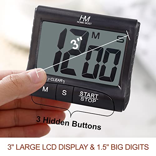 2 Pack Large Display Kitchen Timer (2 Count)
