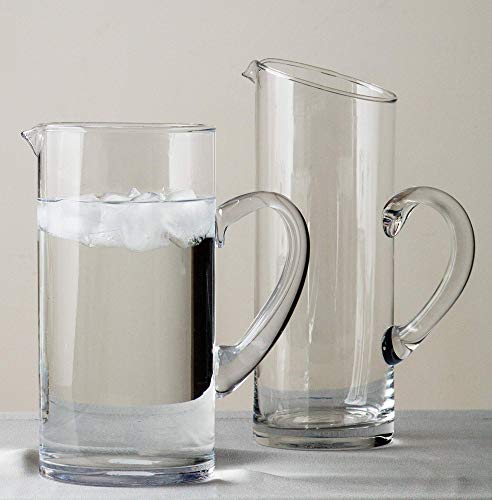 Glass Water Pitcher with Spout