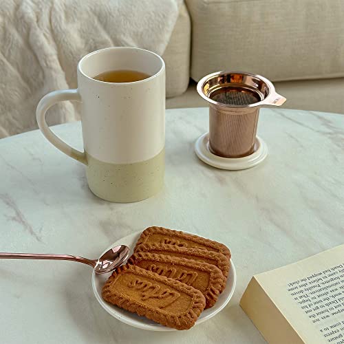 Ceramics Tea Cup with Loose Leaf Infuser