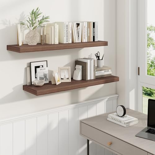 36 Inch Floating Shelves (2 Count)