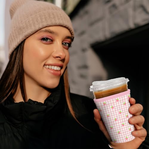 Reusable 3 Pack Iced Coffee Cup Sleeve