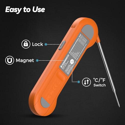0.5 Sec Instant Read Meat Thermometer Digital for Cooking