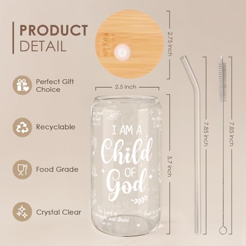Christian Glass Can