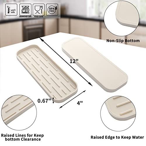 Silicone Kitchen Sink Organizer Tray for Multiple Usage