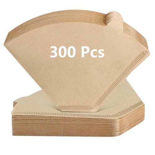 300Pcs #4 Cone Coffee Filters 8 (300 Count)