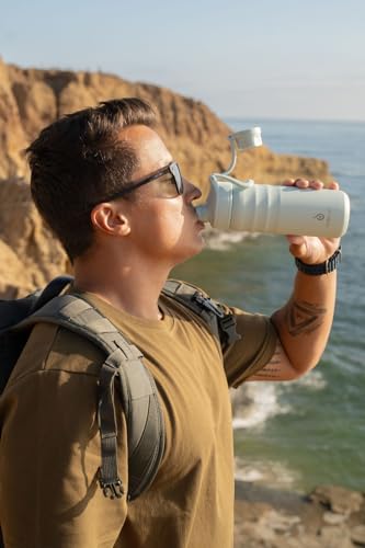 24oz Stainless Insulated Bottle with 2 Leak