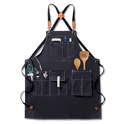 Canvas Aprons for Men Chef Apron