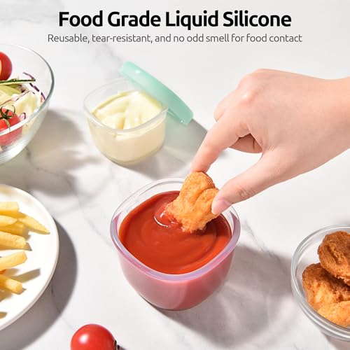 Silicone Container with Lids