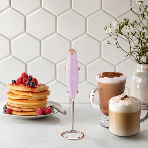 Powerful Milk Frother Wand With Duracell Batteries