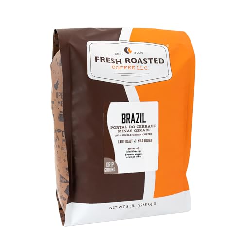 Brazil Minas Gerais Drip Ground Coffee (80 Ounce)