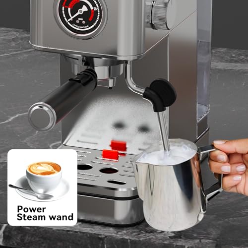 EM623 Espresso Machine 20 Bar with Steam Milk Frother