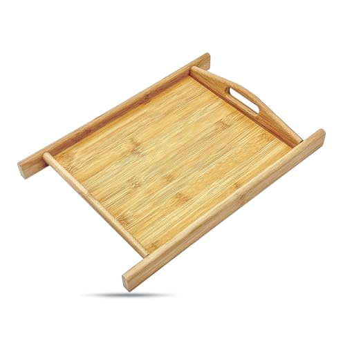 Natural Bamboo Serving Tray w