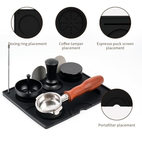 Silicone Espresso Tamping Mat Tamp Station