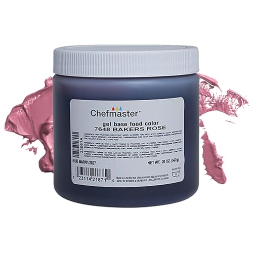 Bakers Rose Gel Food Coloring (20 Fl Oz)