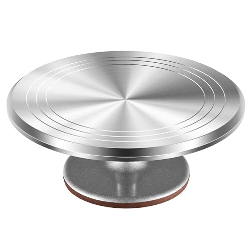 Aluminum Cake Stand Turntable for Party