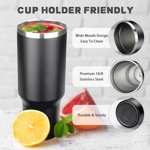 40 oz Tumbler with Lids and Straws