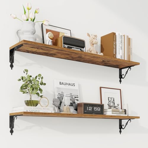 Floating Shelves for Wall Decor (2 Count)