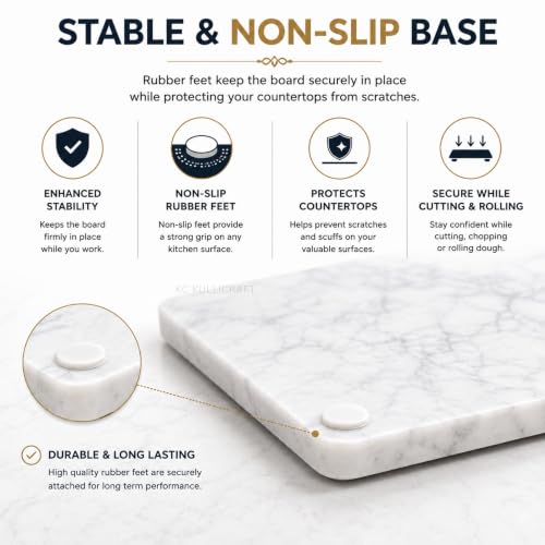 Marble Pastry & Cutting Board