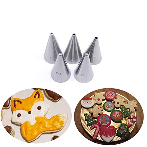 Small Round Piping Tips Set