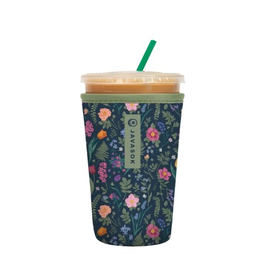 JavaSok Iced Coffee & Cold Soda Insulated Neoprene Cup Sleeve