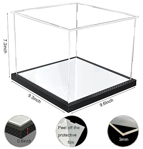 Clear Hat Display Case Acrylic Baseball Cap Holder Stand