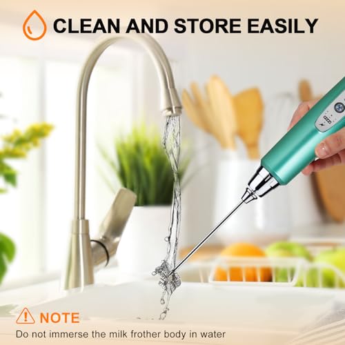 Handheld Milk Frother Wand for Coffee