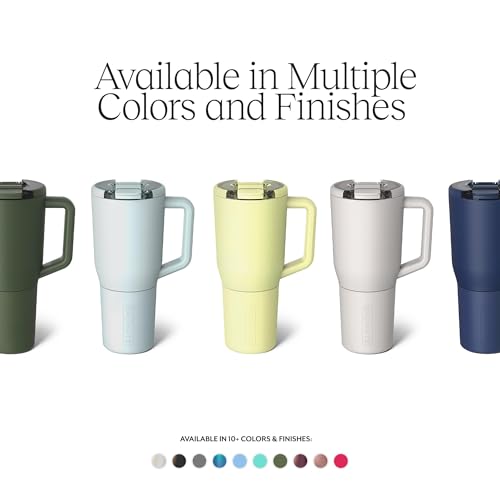 Müv 35oz 100% Leak Proof Insulated Coffee Mug with Handle & Lid