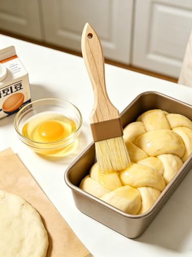 Natural Boar Bristle Pastry & Basting Brush (2 Count)