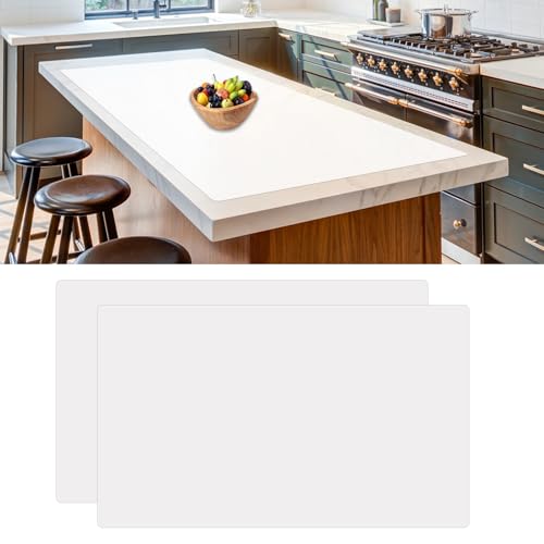 2Pack Large Silicone Mats for Kitchen Counter (2 Count)