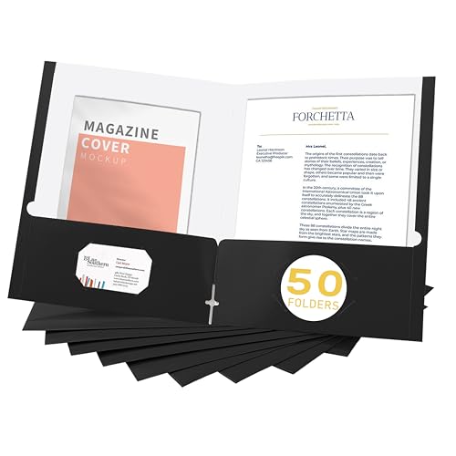 File folders with Pockets (50 Count)