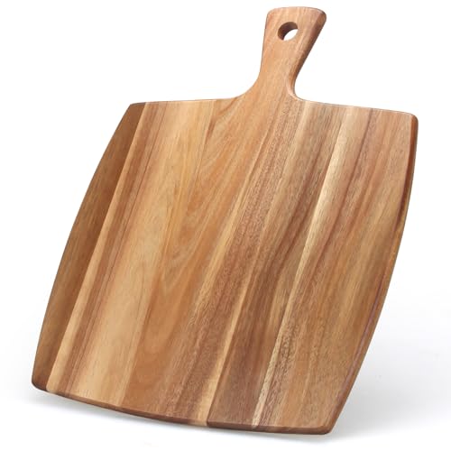 Large Wooden Charcuterie Board Acacia Chopping Cutting Boards for Kitchen
