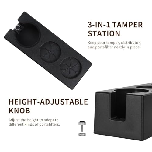 Espresso Tamping Station Organizer Portafilter Holder