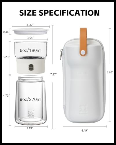 Modern Glass Infuser Pot