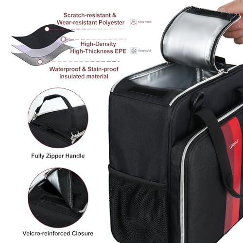 Travel Coffee Maker Carrying Bag Single Serve Coffee Maker Portable Storage Bag with Fully Open Design