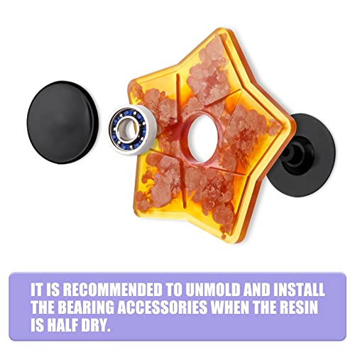 Fidget Spinner Silicone Resin Mold Kit