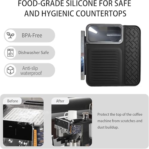Premium Top Mat Compatible with Ninja Luxe Cafe Espresso Machine ES601 & ES701