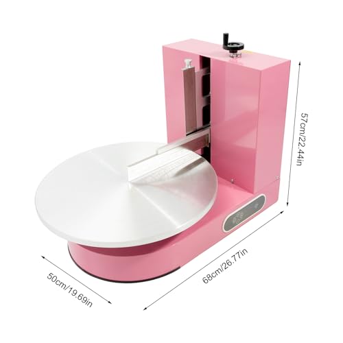 Electric Cake Decorating Machine Cream Coating Spreading Smooth Machine Surface Scraper for 4