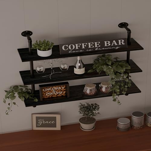 Industrial Pipe Shelf Shelving Bookcase