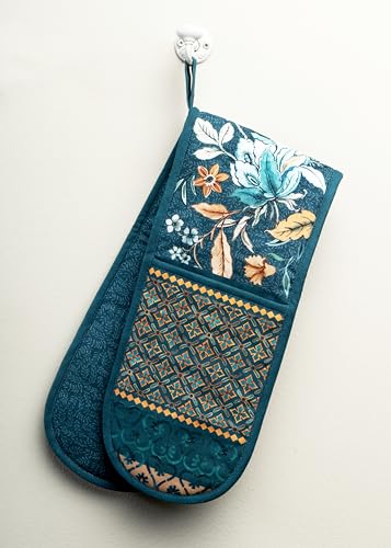 Double Oven Mitts 100% Cotton Double Oven Glove